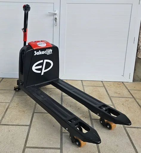 elektro ručni paletni viličar ep-f4 pomoćni kotači - slika 3