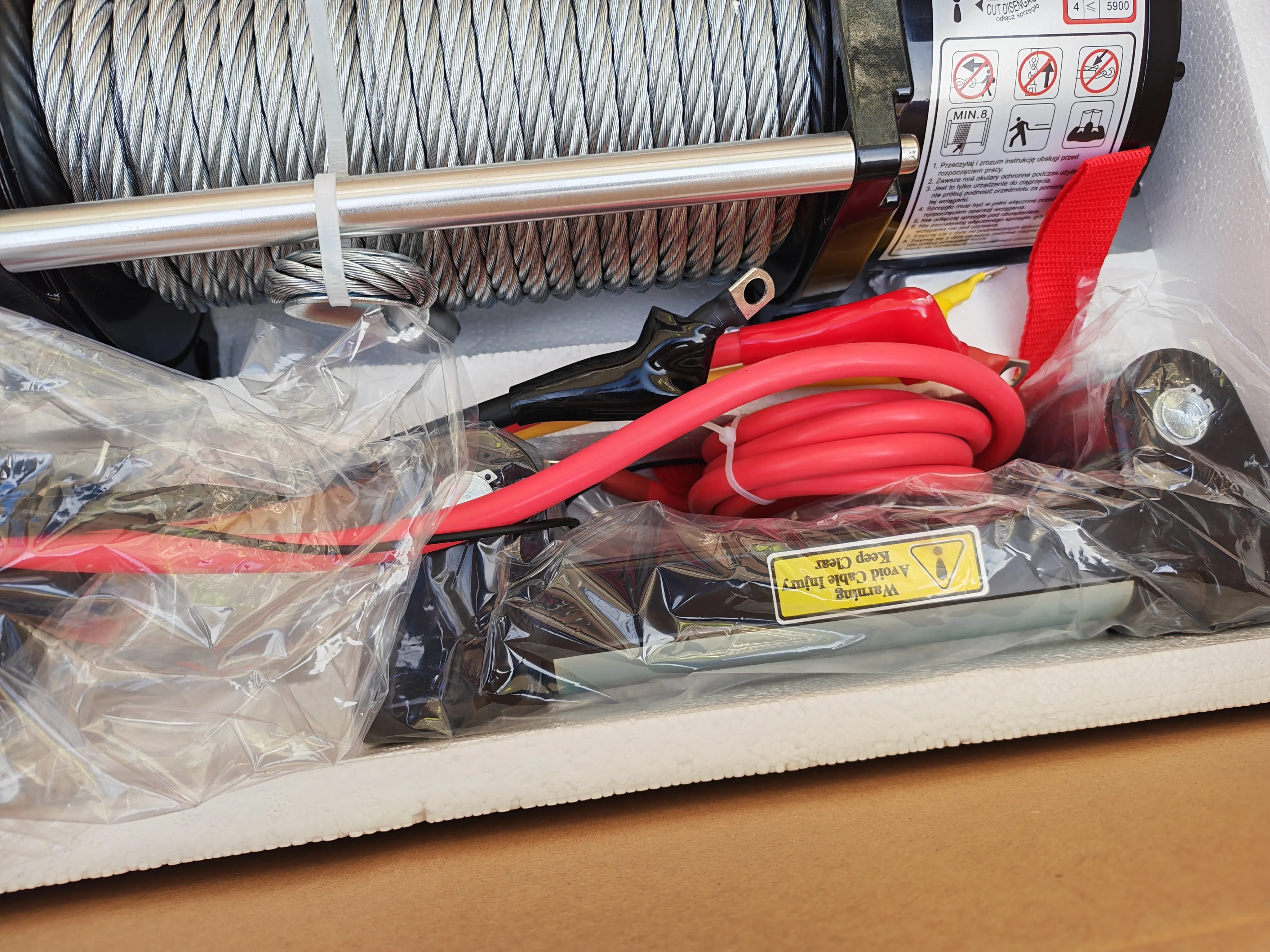 električno vitlo 12v 12000lb(5443 kg) novo račun garancija dostava !! - slika 15