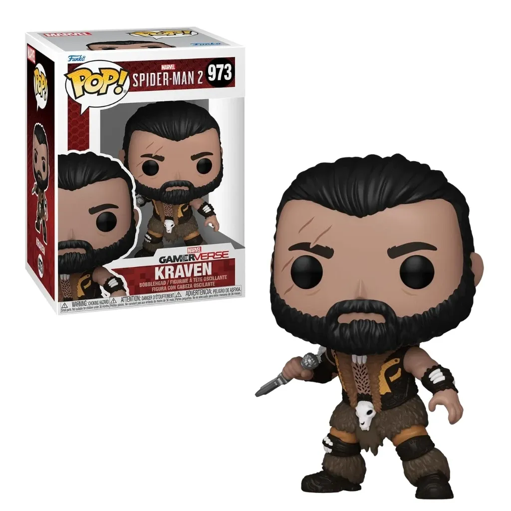 funko pop! marvel: spider-man 2 – kraven #973 - slika 4