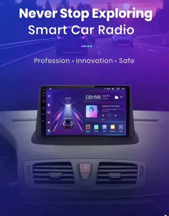 original android za renault megane 3 multimedija navigacija kamera gps - slika 3