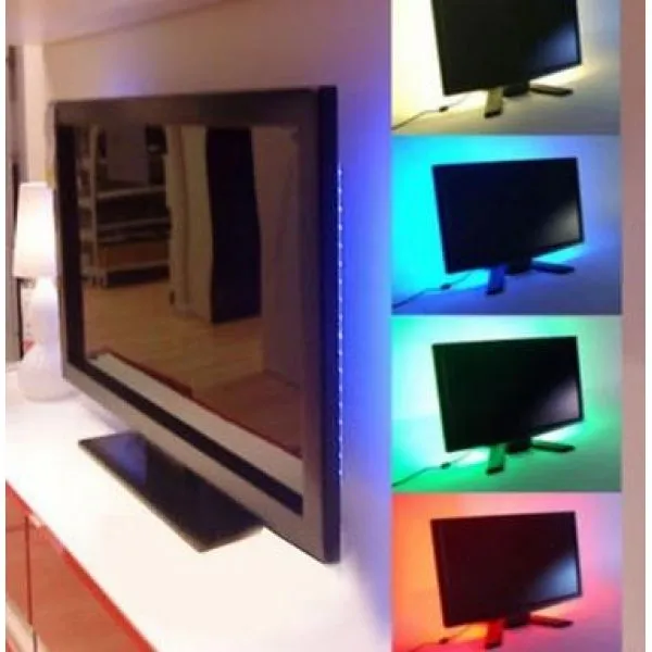 usb led traka 200 cm s daljinskim rgb relax tv - slika 14