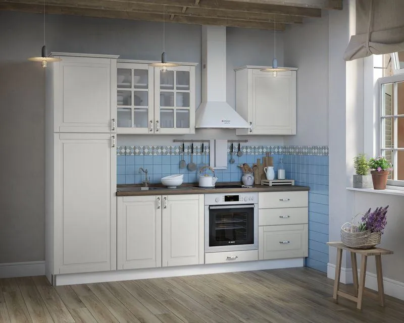 blok kuhinja evergreen 270cm modularna - slika 2