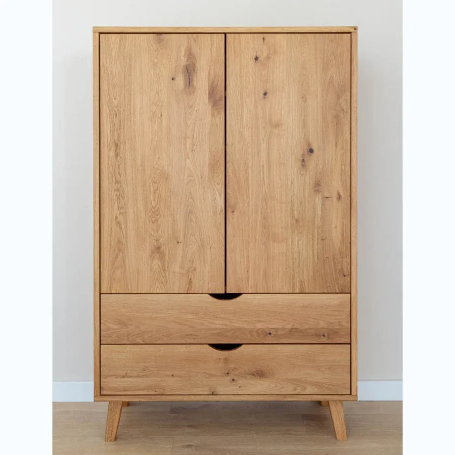 Komoda Simona 90x40 cm, Materijal: Masivno Drvo Hrast - Čakovec