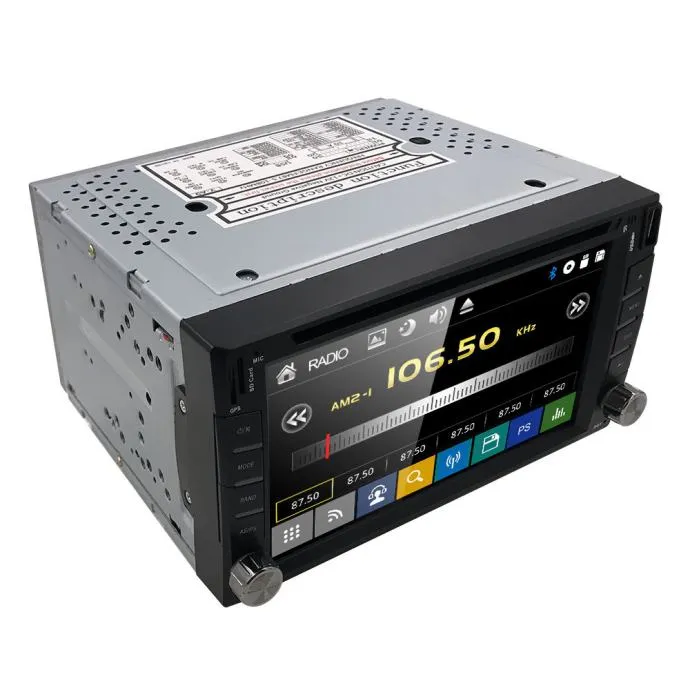 2din radio gps navigacija cd dvd usb parking kamera - slika 3