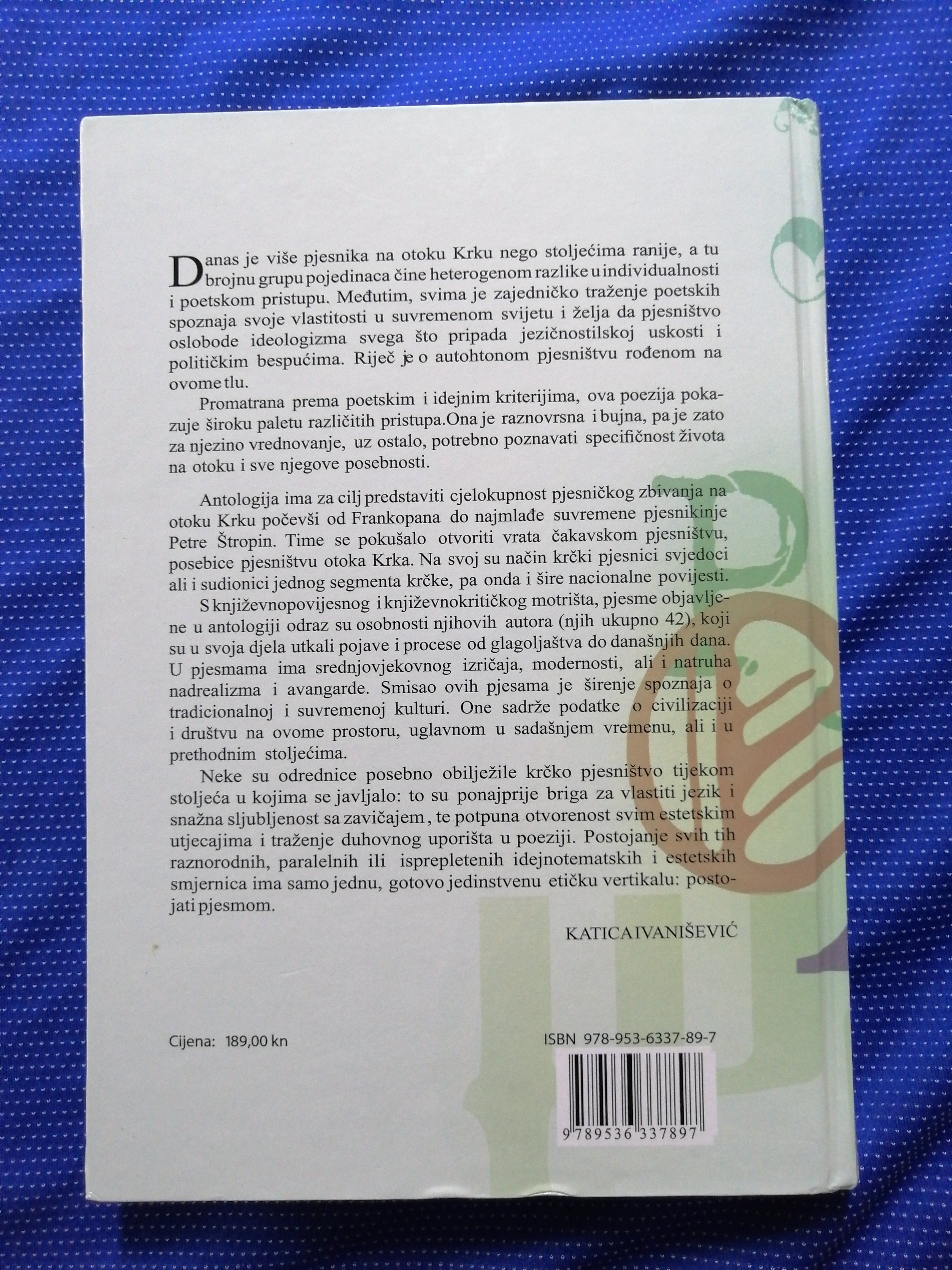 katica ivanišević – antologija pjesništva otoka krka - slika 9