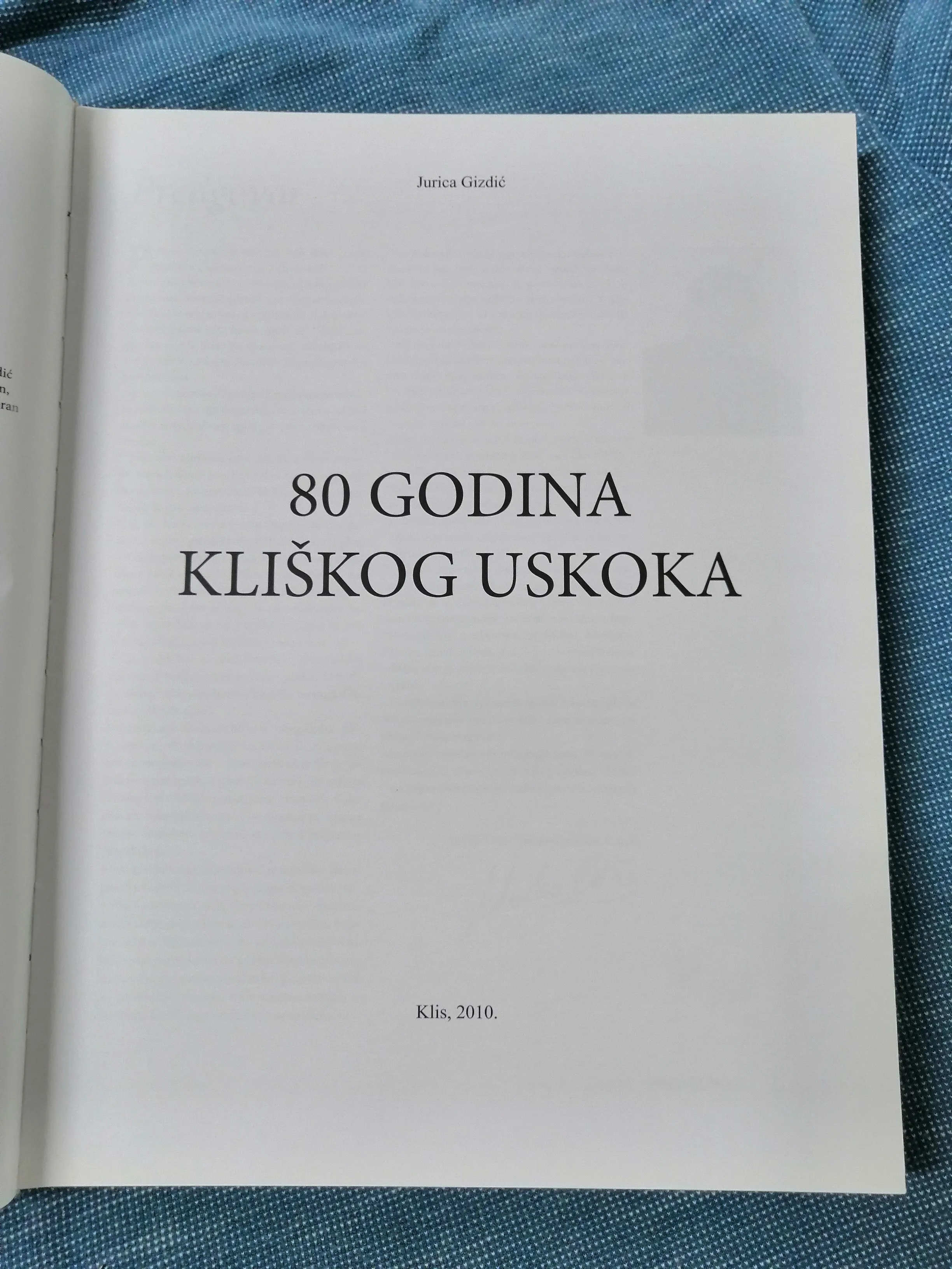 jurica gizdić – 80 godina kliškog uskoka - slika 2