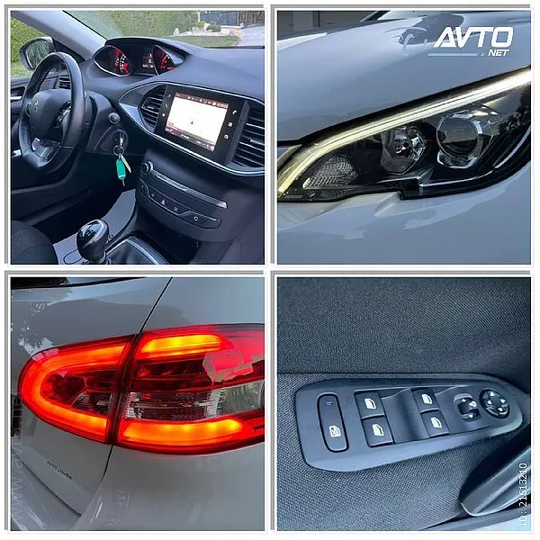 peugeot 308 1.2 puretech-1 vl.-alu-navi-led-odlicn... - slika 15