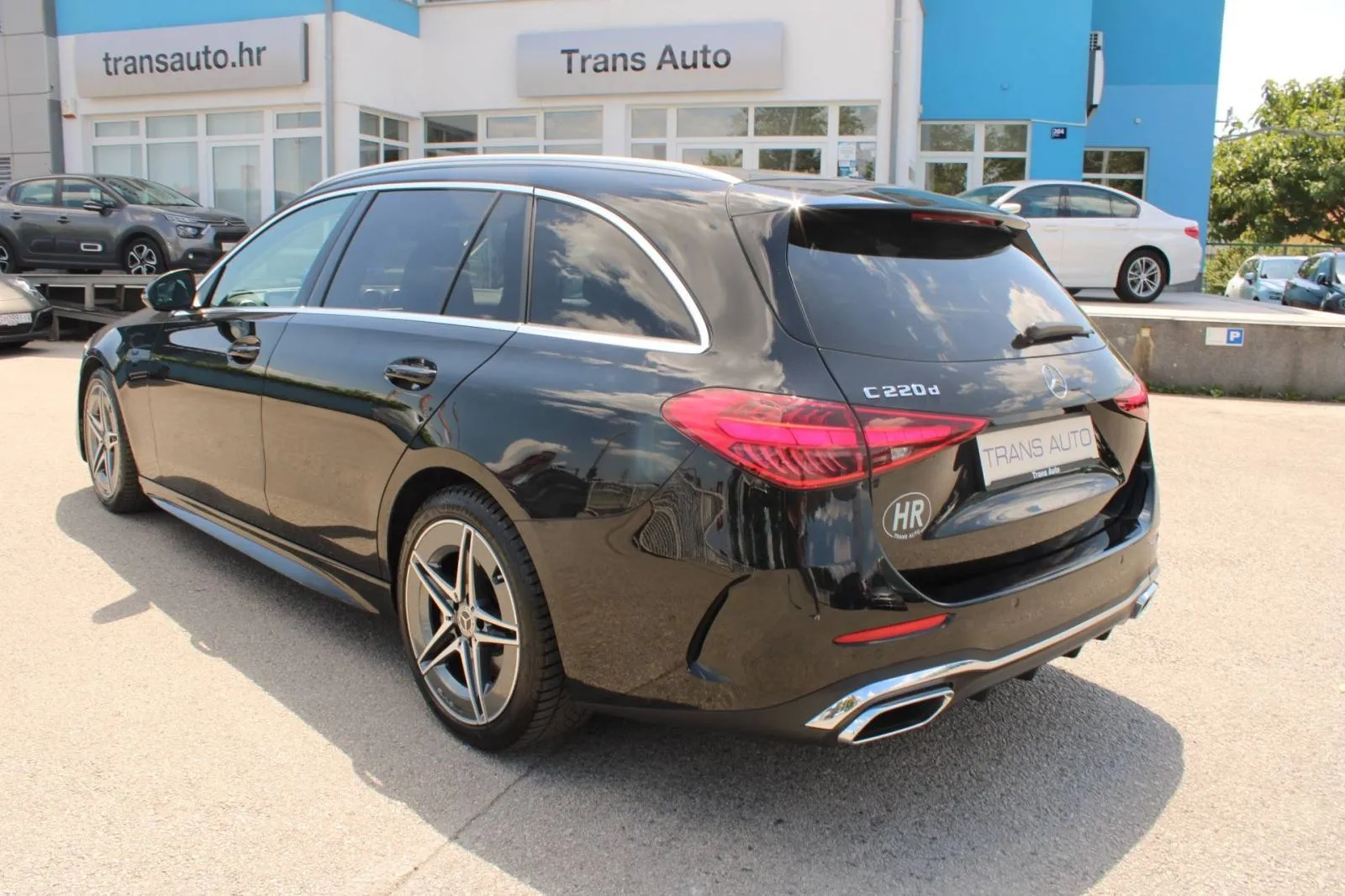 mercedes-benz klasa c t-model 220d automatik amg *led, navigacija, kam - slika 14