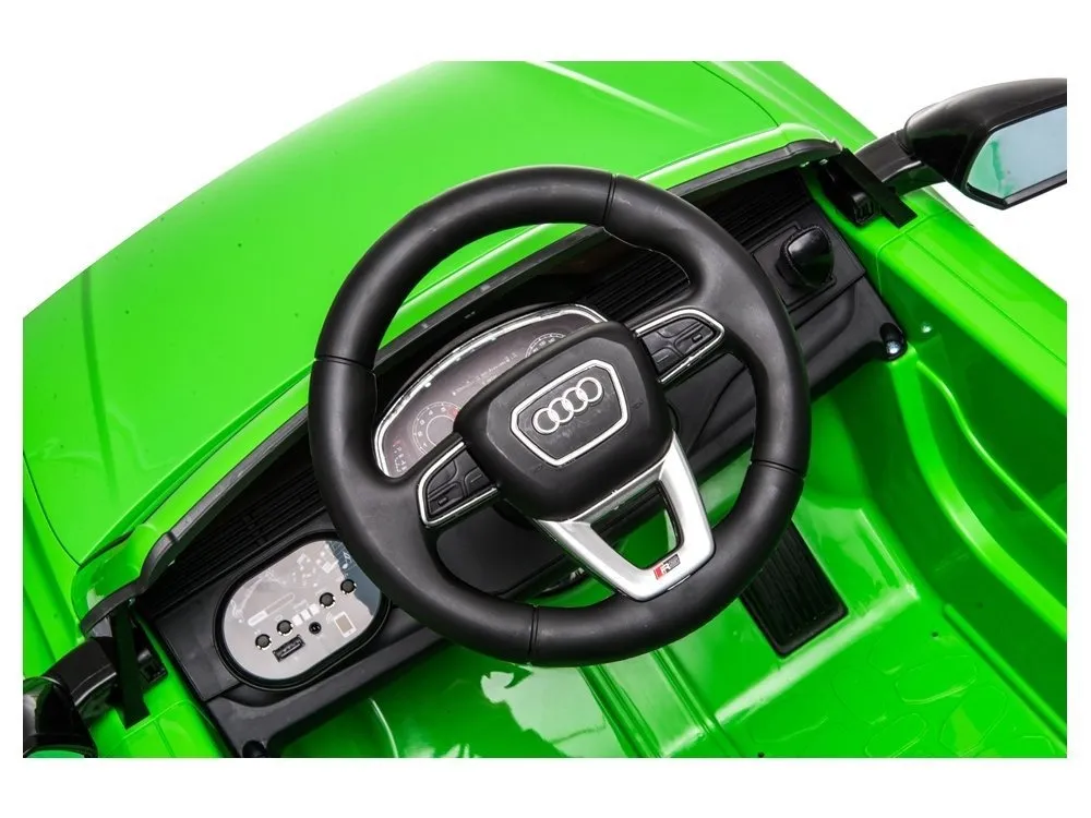 licencirani auto na akumulator audi rs q8 - zeleni - slika 8