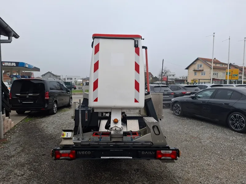 iveco daily 35s14*dizalica košara sa stopama*klima*navigacija* - slika 14