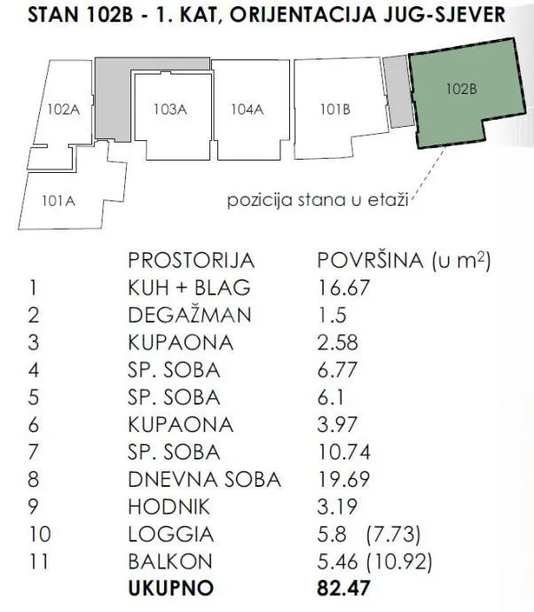 novogradnja! črnomerec, 82.47m2, 4sobe (prodaja) - slika 3
