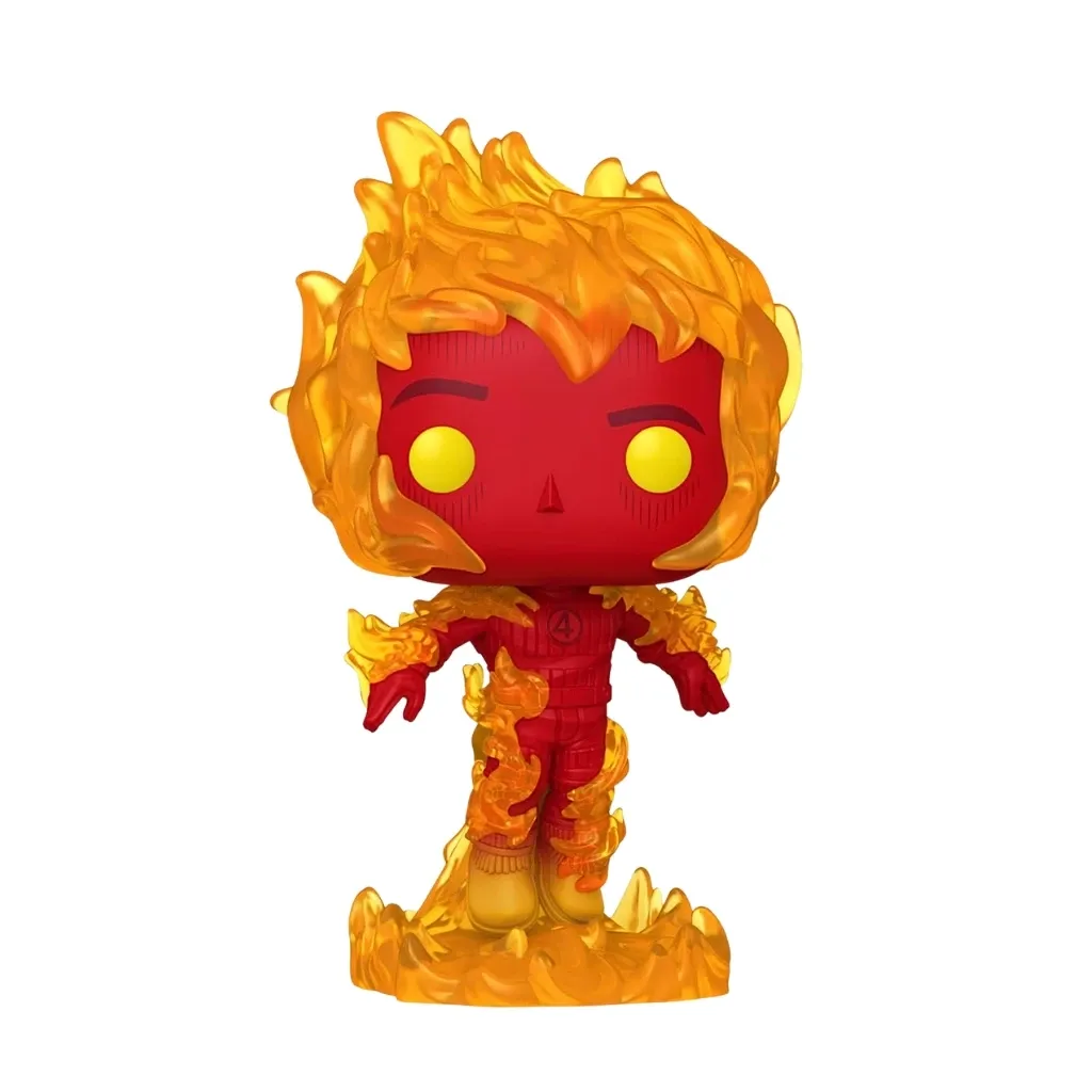 funko pop! marvel: the fantastic four – human torch #1517 - slika 2