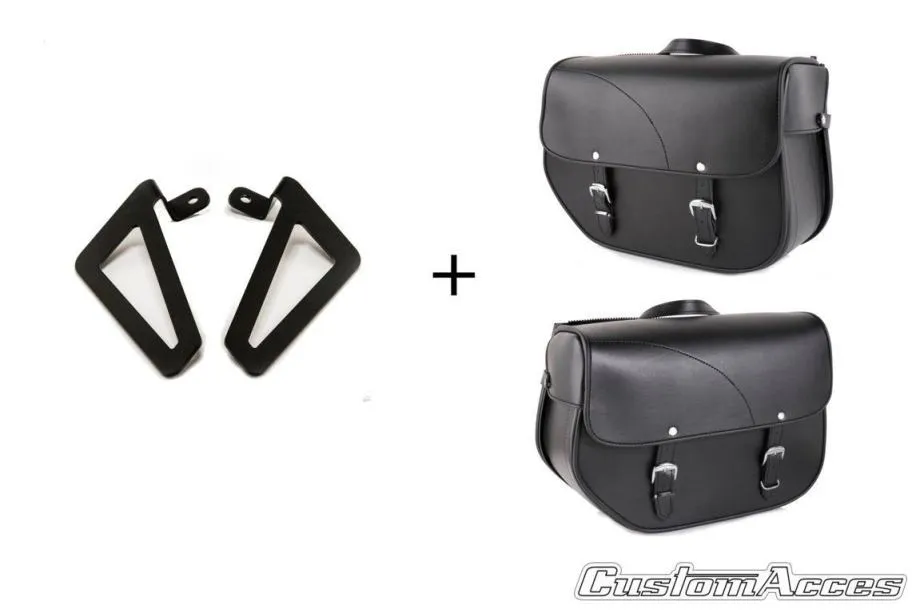 CUSTOMACCES leather saddlebags SANT LOUIS universal support - Kerestinec, Sveta Nedelja