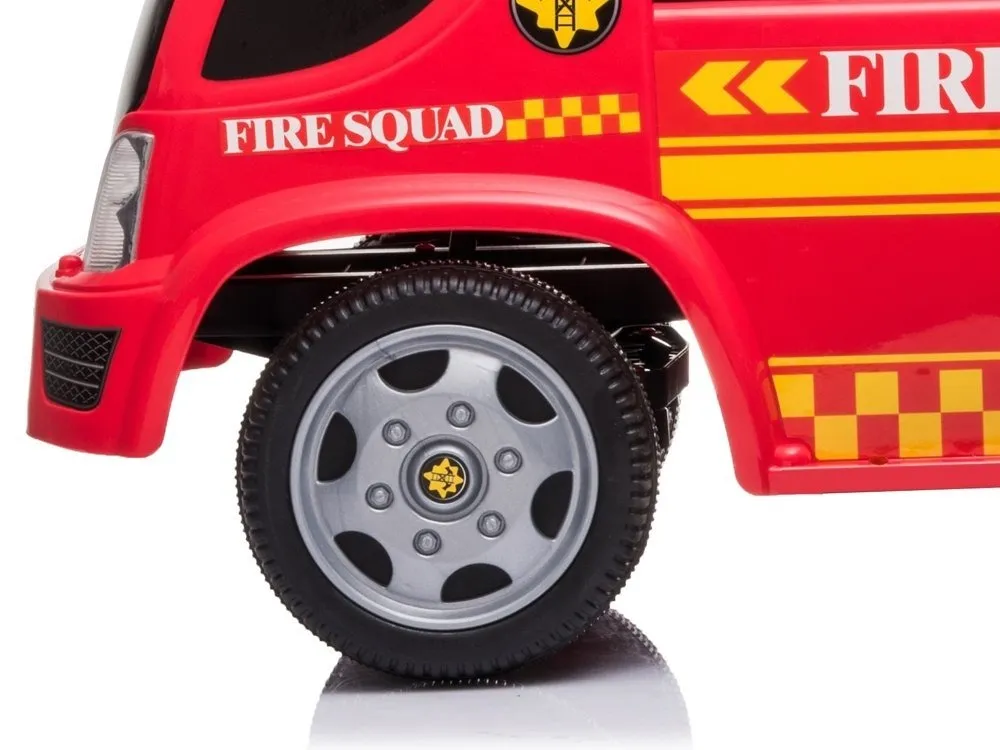 dječja guralica fire brigade - crvena - slika 7