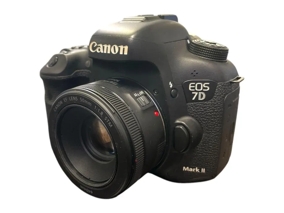canon eos 7d mark ii+objektiv canon ef lens 50mm 1:1.8 stm / r1,rate! - slika 3