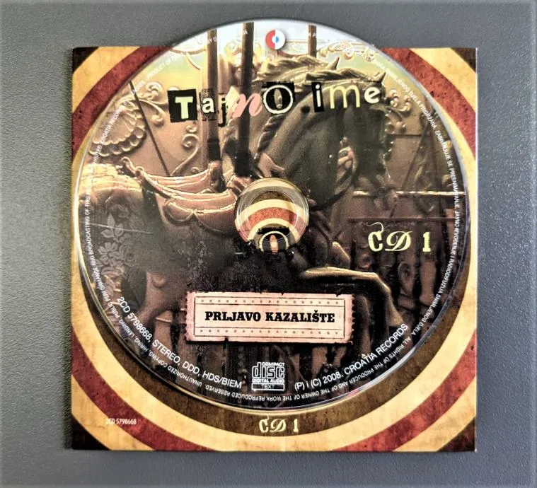 cd prljavo kazalište album tajno ime s potpisima / r1, rate !! - slika 5