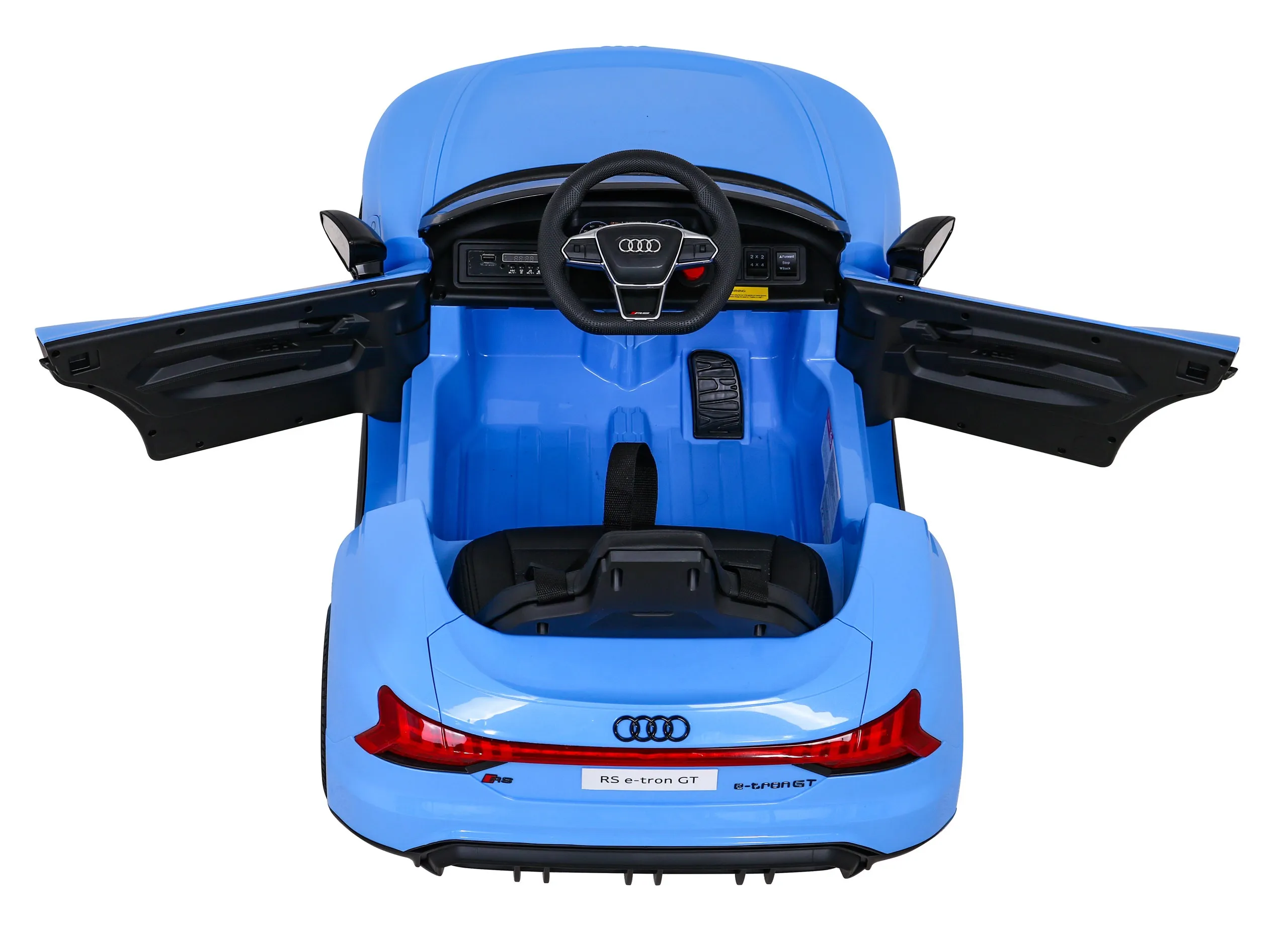 licencirani auto na akumulator audi rs e-tron gt - plavi - slika 7