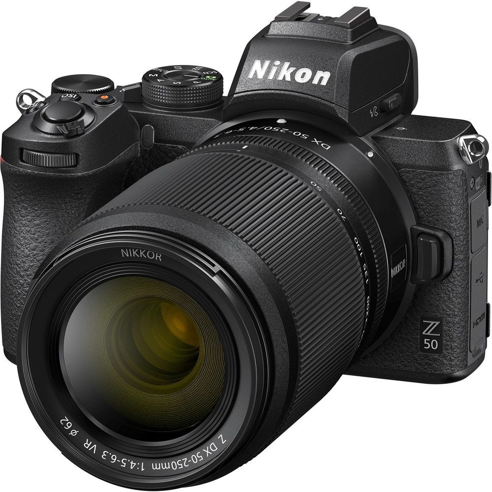 digitalni fotoaparat nikon z50 + 16-50vr + 50-250 vr, 20,9 mp - slika 2