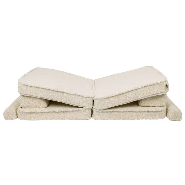 velika modularna sofa za djecu - premium bearly, krem - slika 5