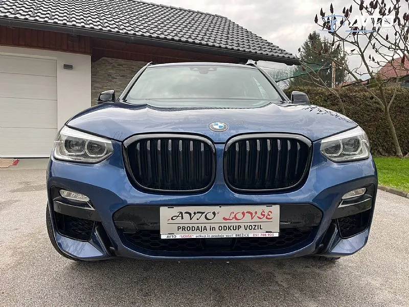 bmw x3 serije: xdrive20d m-sport-1 owner-led-kamera-alu-navi - slika 3