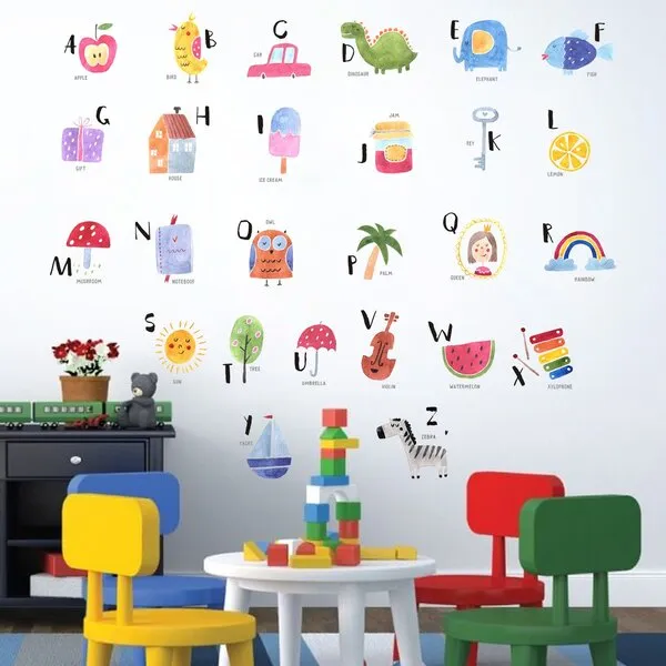 Zidna naljepnica English Alphabet - Zagreb, Novi Zagreb - istok