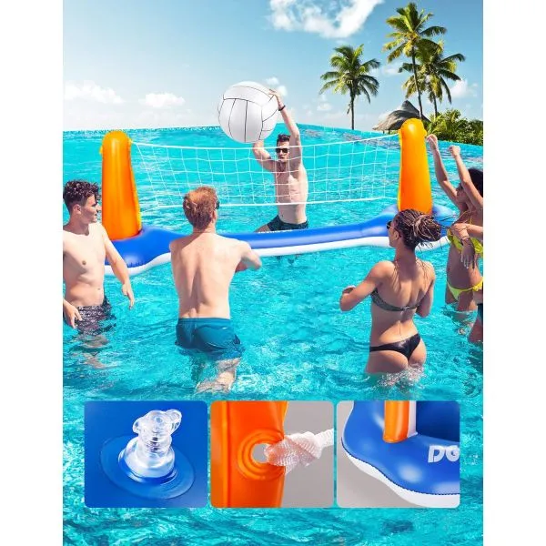 odbojkaški i košarkaški set luftića za plažu - slika 6