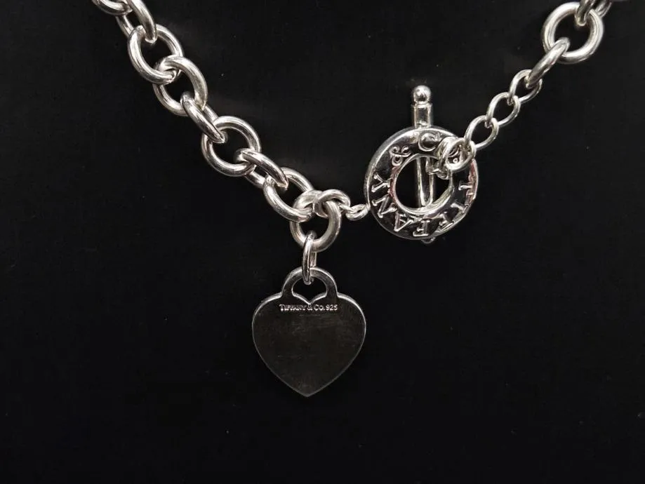 srebrna ogrlica tiffany & co. 925 / r1, rate! - slika 4