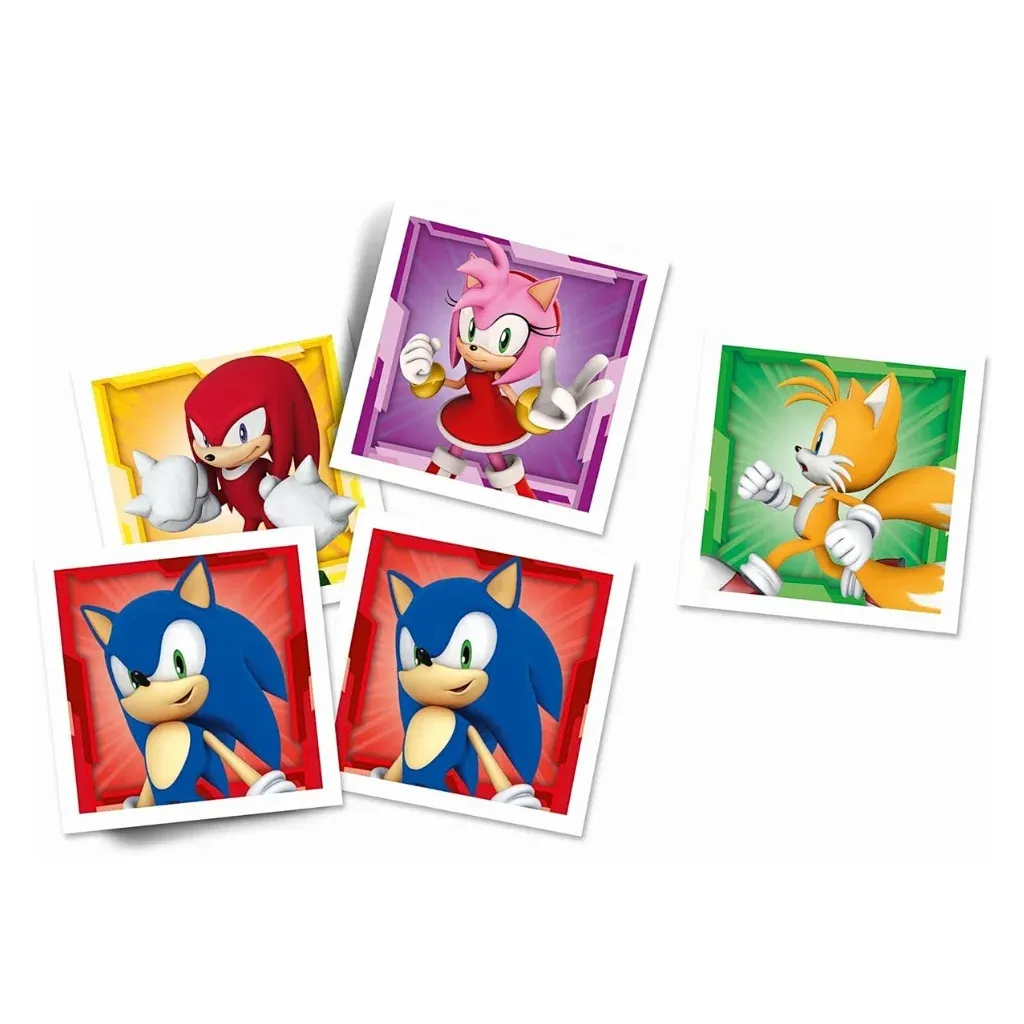 memory društvena igra – sonic, 48pcs - slika 2