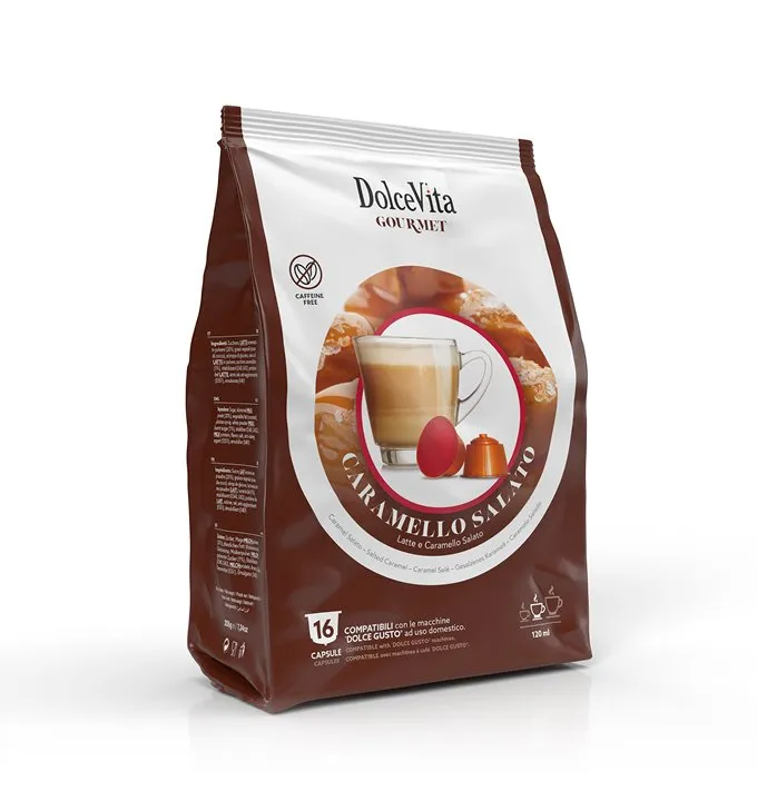 DolceVita CARAMELLO SALATO Dolce Gusto – napitak sa slanom karamelom - Zagreb