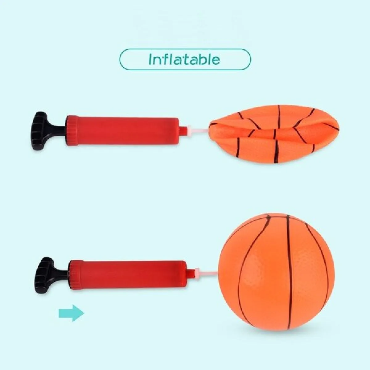 komplet za košarku za djecu - cartoon basketball - slika 4