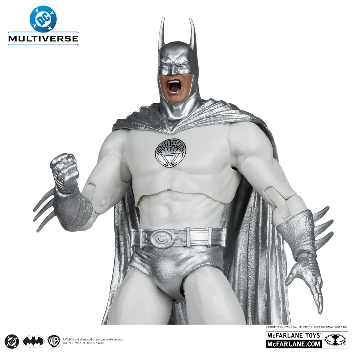 mcfarlane dc multiverse – white lantern batman (brightest day) figur - slika 2