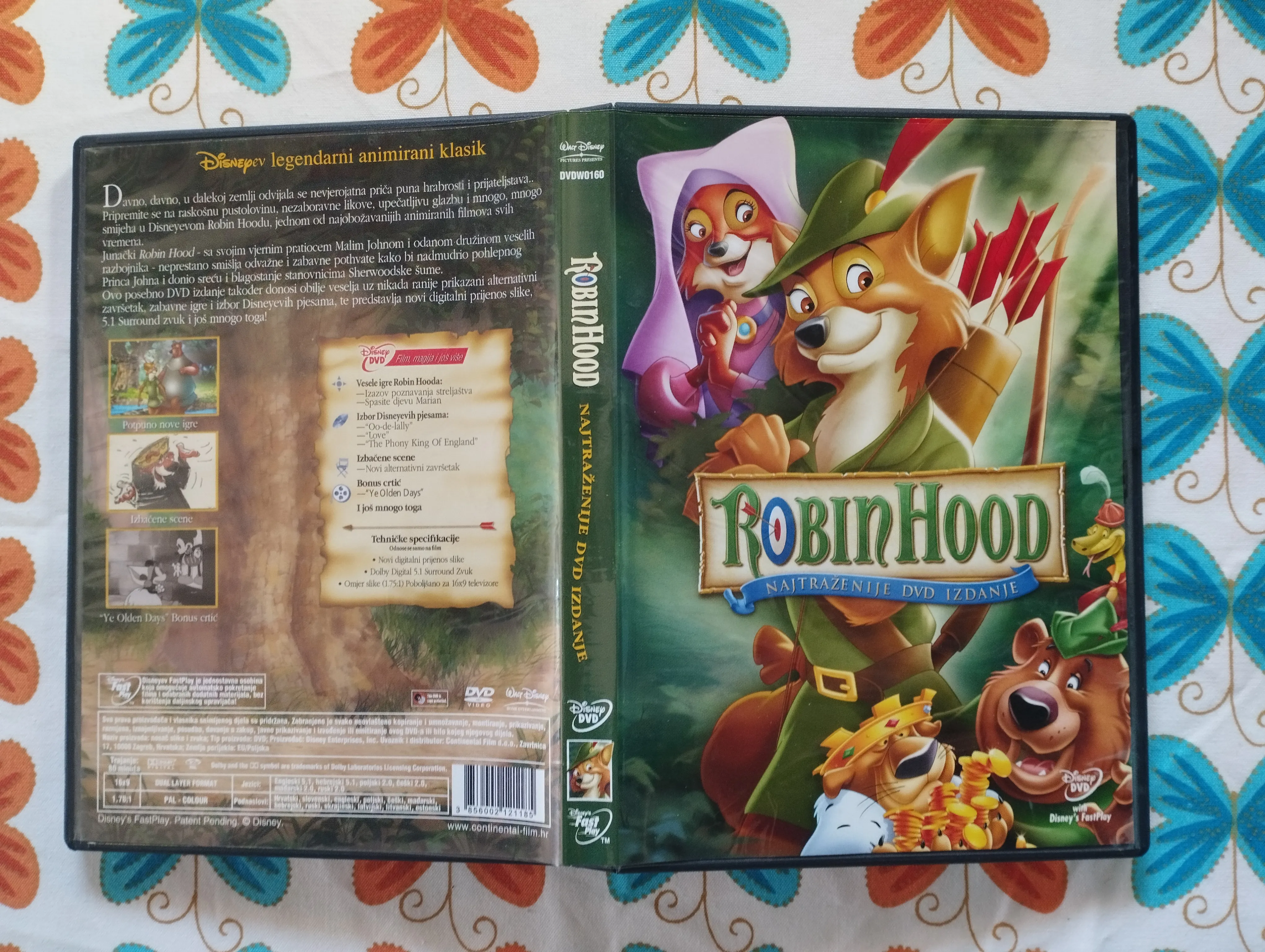 Disney - Robin Hood DVD - Samobor
