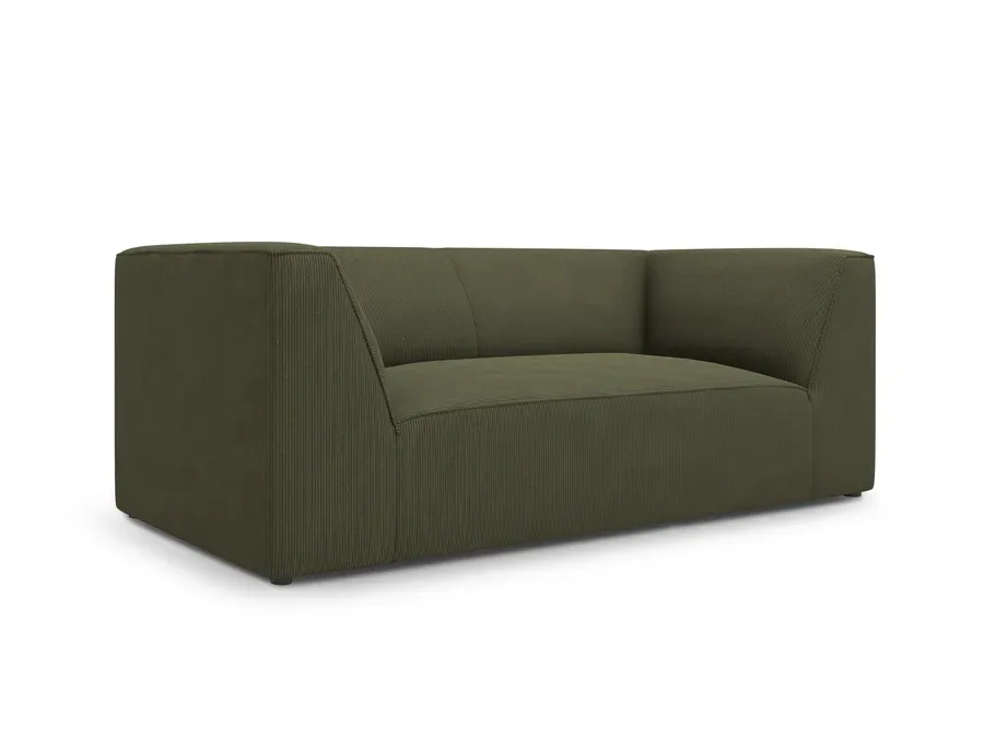 sofa ruby 2 sjedala, 174x93cm, materijal: rebrasta tkanina - slika 3