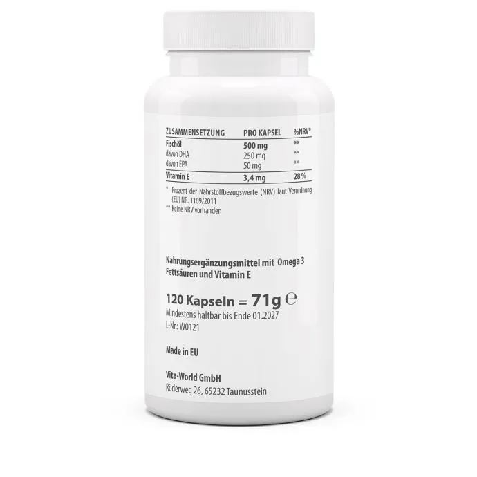 omega-3 (dha) 220mg kapsule, vita world, 120 kom. - slika 3