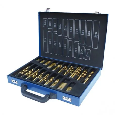 Set svrdla SPS170TIN (HSS,170pc,1-10mm,TiN) Holzmann Maschinen - Čakovec