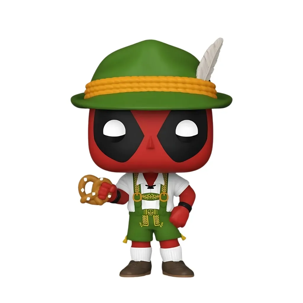 funko pop! marvel: deadpool – lederhosen deadpool #1341 - slika 3