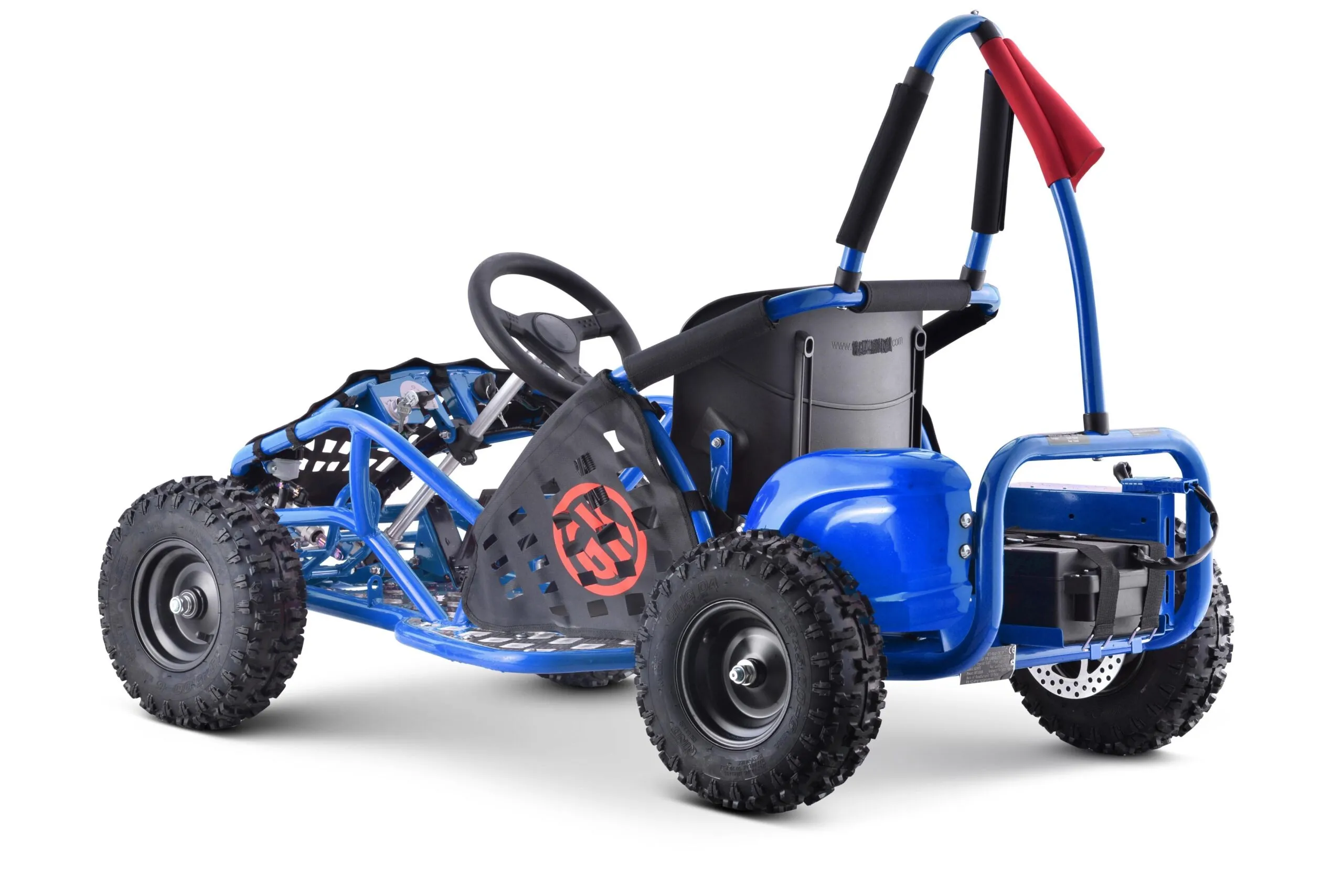 go-kart na akumulator fast dragon - plavi - slika 4