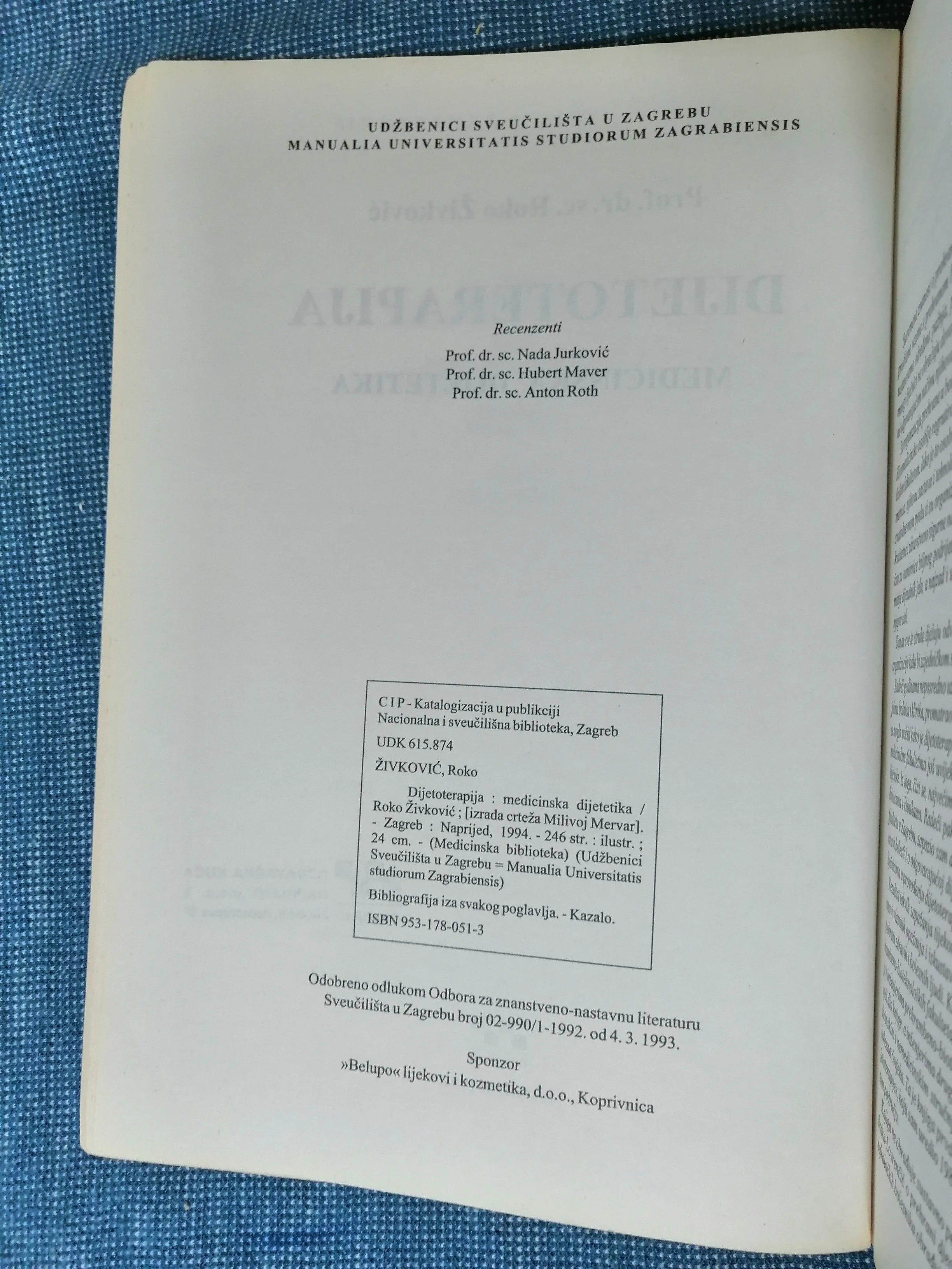 roko živković – dijetoterapija : medicinska dijetetika - slika 4