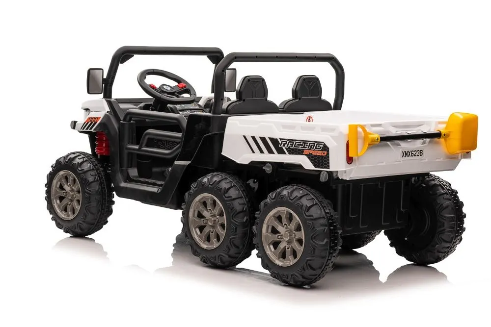 auto na akumulator xmx623b 24v - dvosjed - bijeli - slika 5