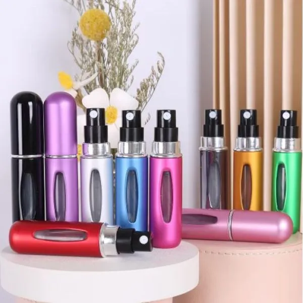 elegantna prijenosna bočica za parfem s raspršivačem - 5 ml - slika 2