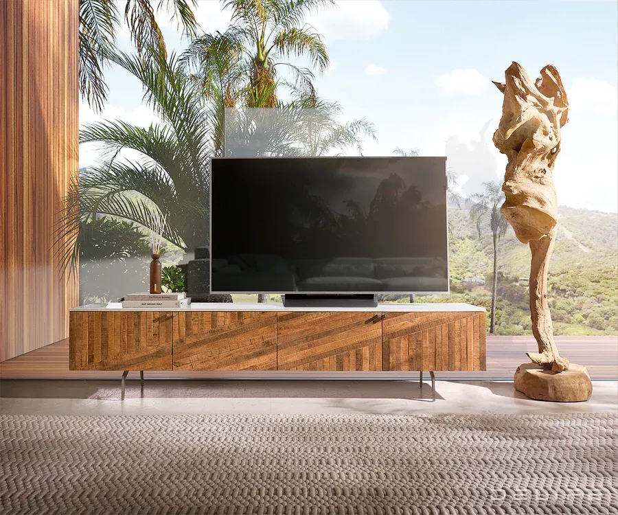 tv komoda bahan, 200x35cm, materijal: mango - slika 2
