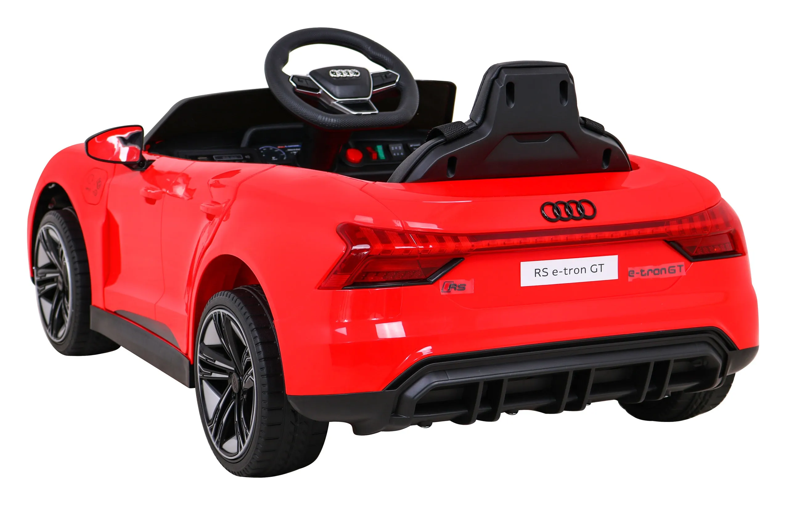 licencirani auto na akumulator audi rs e-tron gt - crveni - slika 4