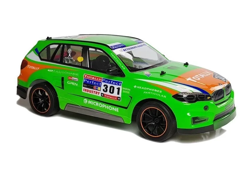 auto na daljinsko upravljanje sports car r/c 1:10 2.4g green - zeleni - slika 4