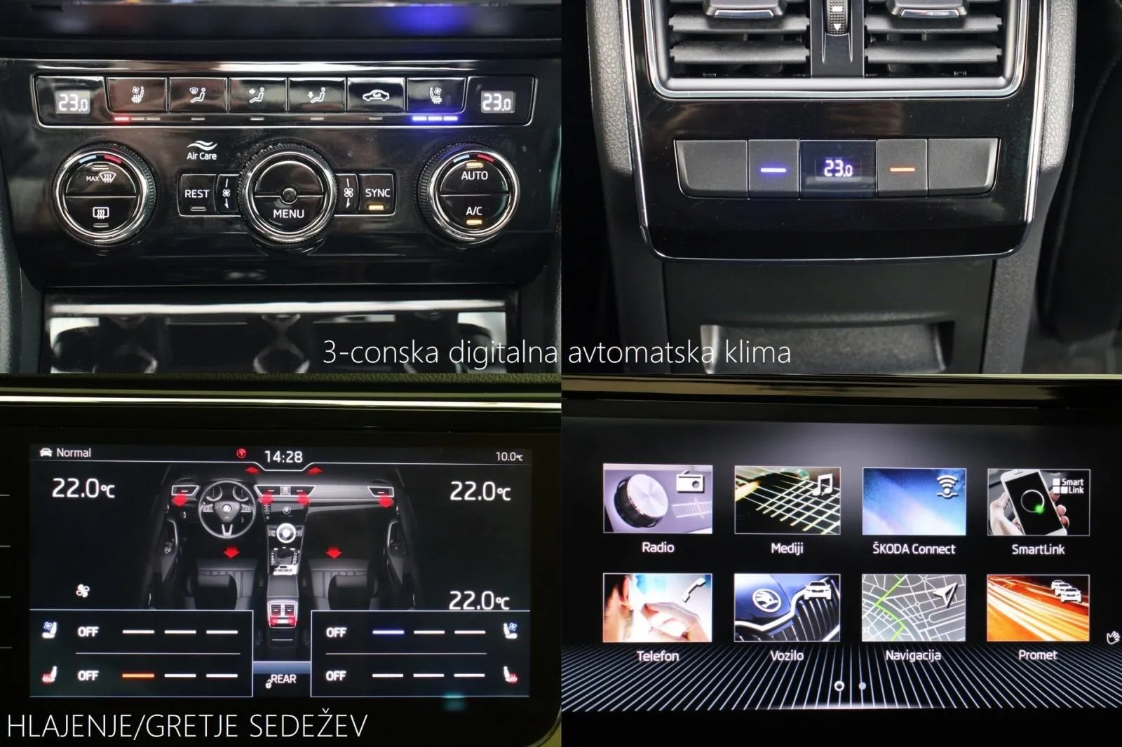 škoda superb combi 2.0tdi dsg l-k 150km matrix virtual pano - slika 9