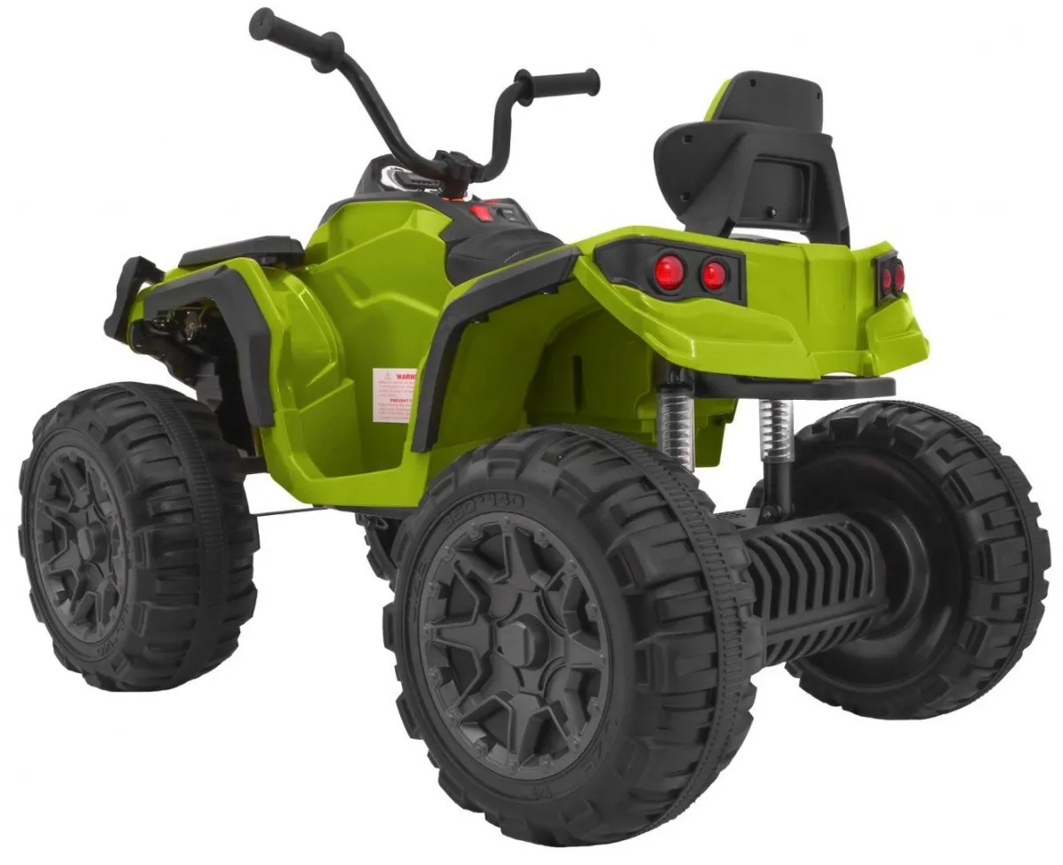 quad na akumulator atv - zeleni - slika 4