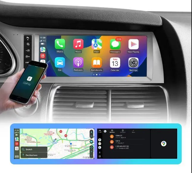 audi q7 2006-2015 original android multimedija navigacija gps - slika 3