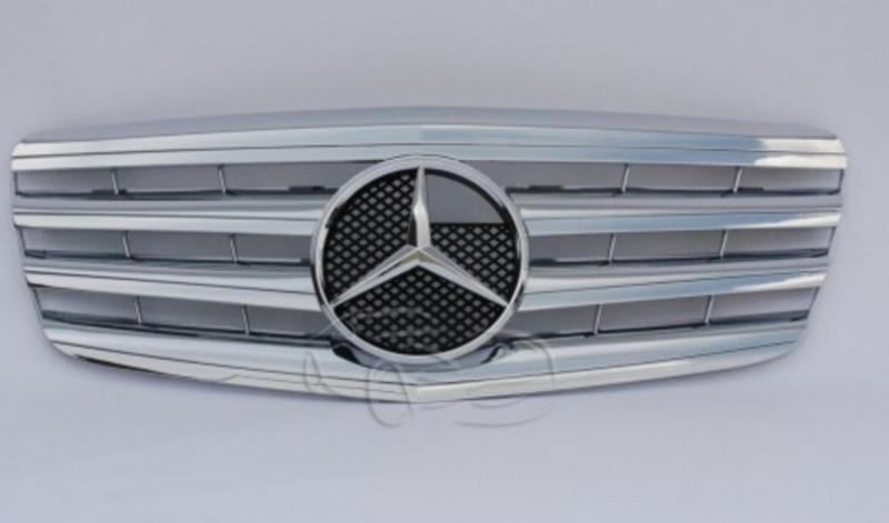 Maska Za Mercedes Benz E Klasa W211 06-09 God.- Krom - Amg Dizajn - Županja