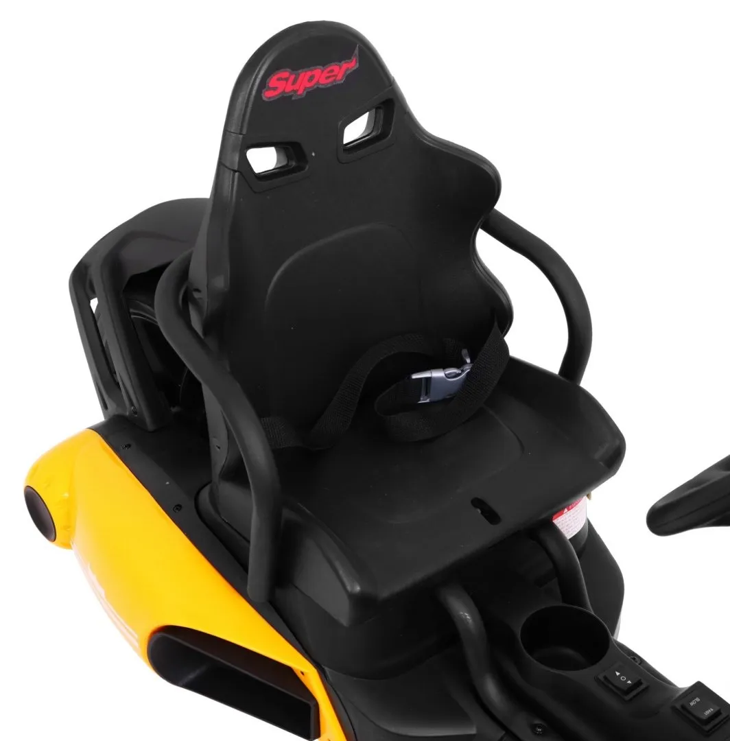 go-kart na akumulaotor xr-1 - žuti - slika 11