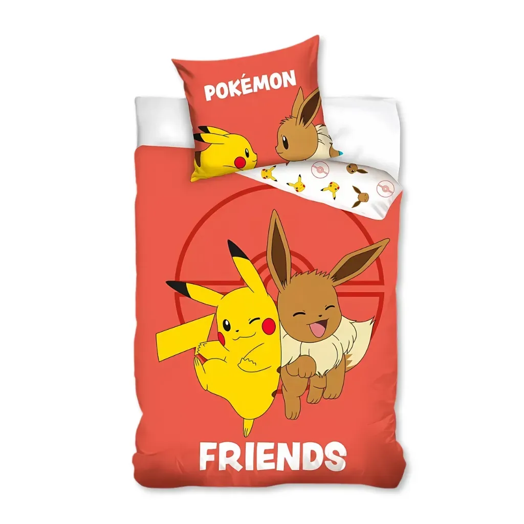 Pokémon ‘Friends’ dječja posteljina, 140×200 cm - Zagreb
