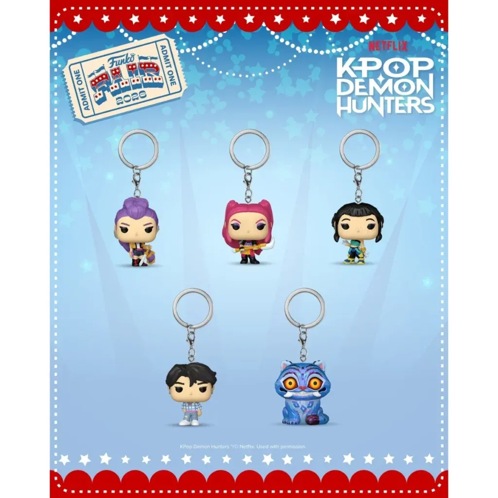 funko mystery pocket pop! keychain: kpop demon hunters - slika 3